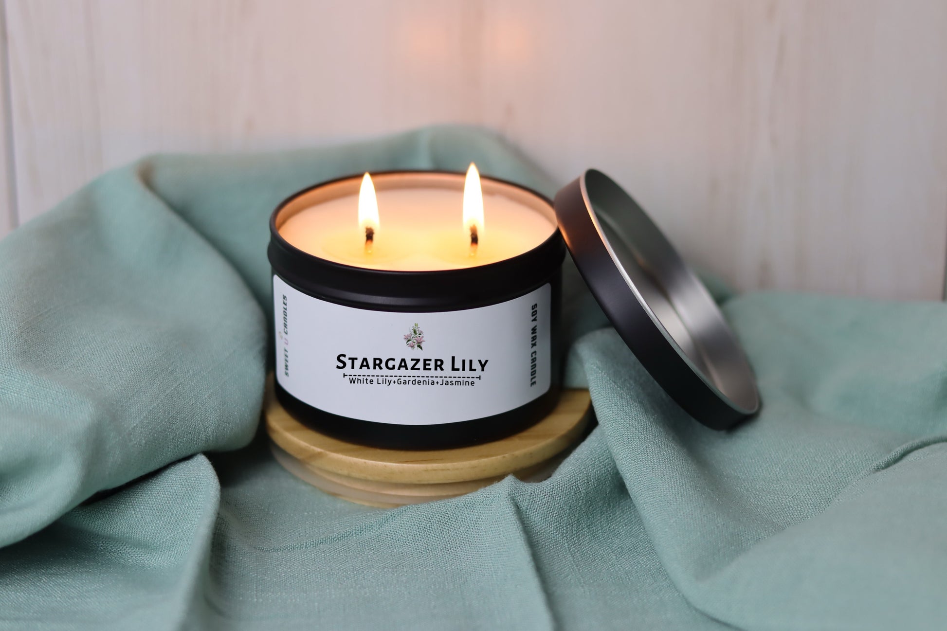 STARGAZER LILY - Sweet U Candles