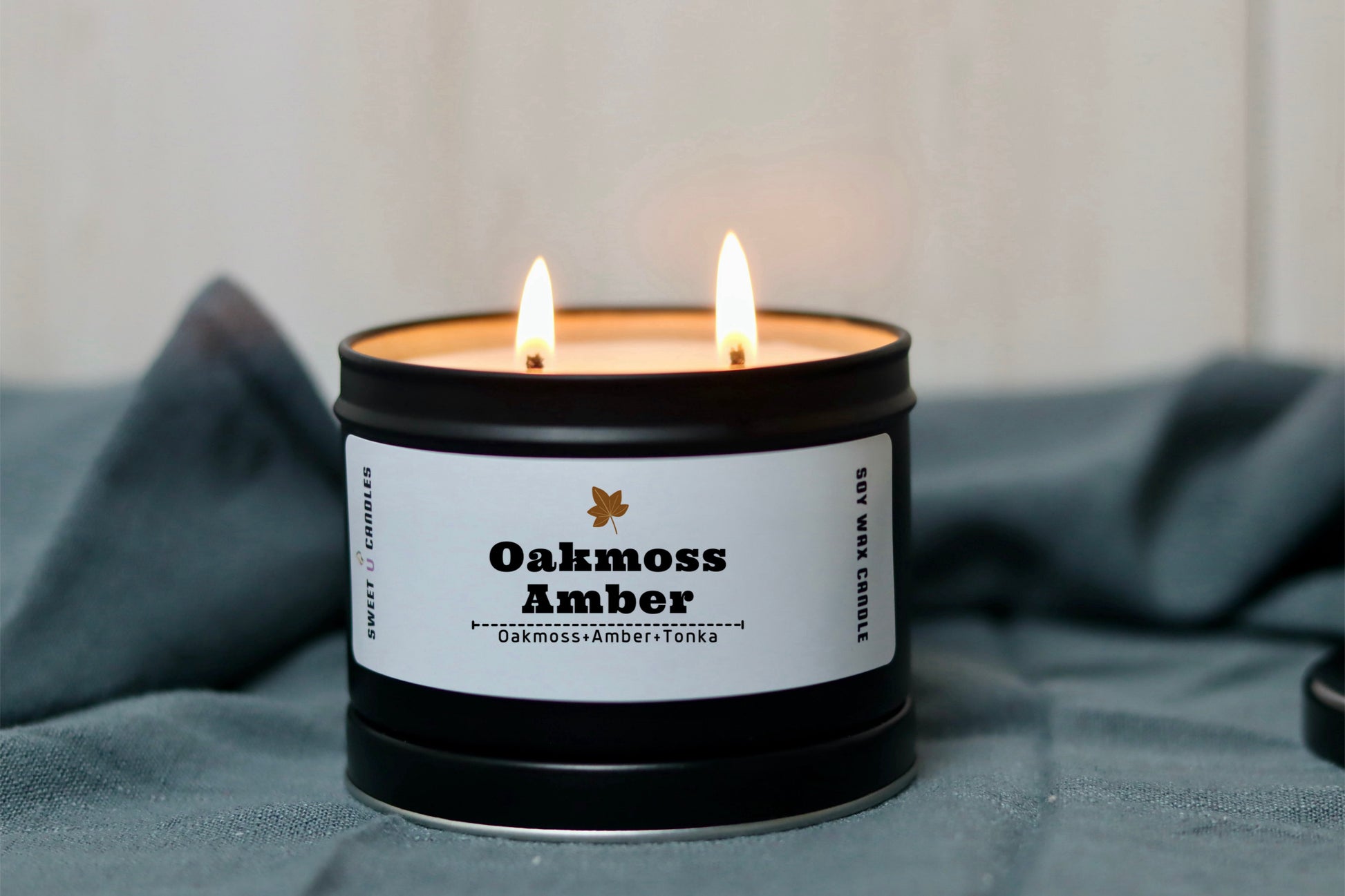 OAKMOSS AMBER - Sweet U Candles