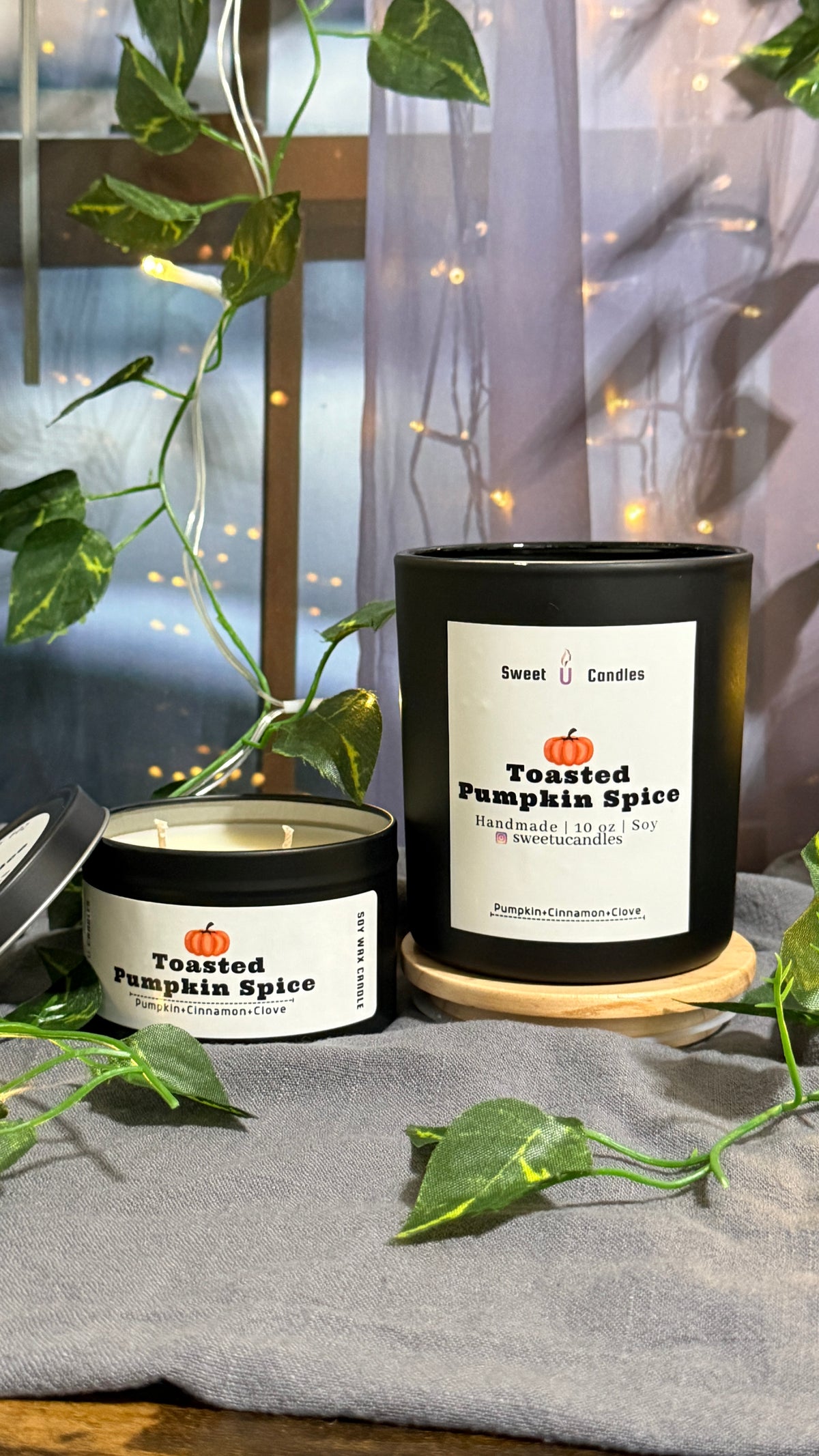 Toasted Pumpkin Spice Soy Candle