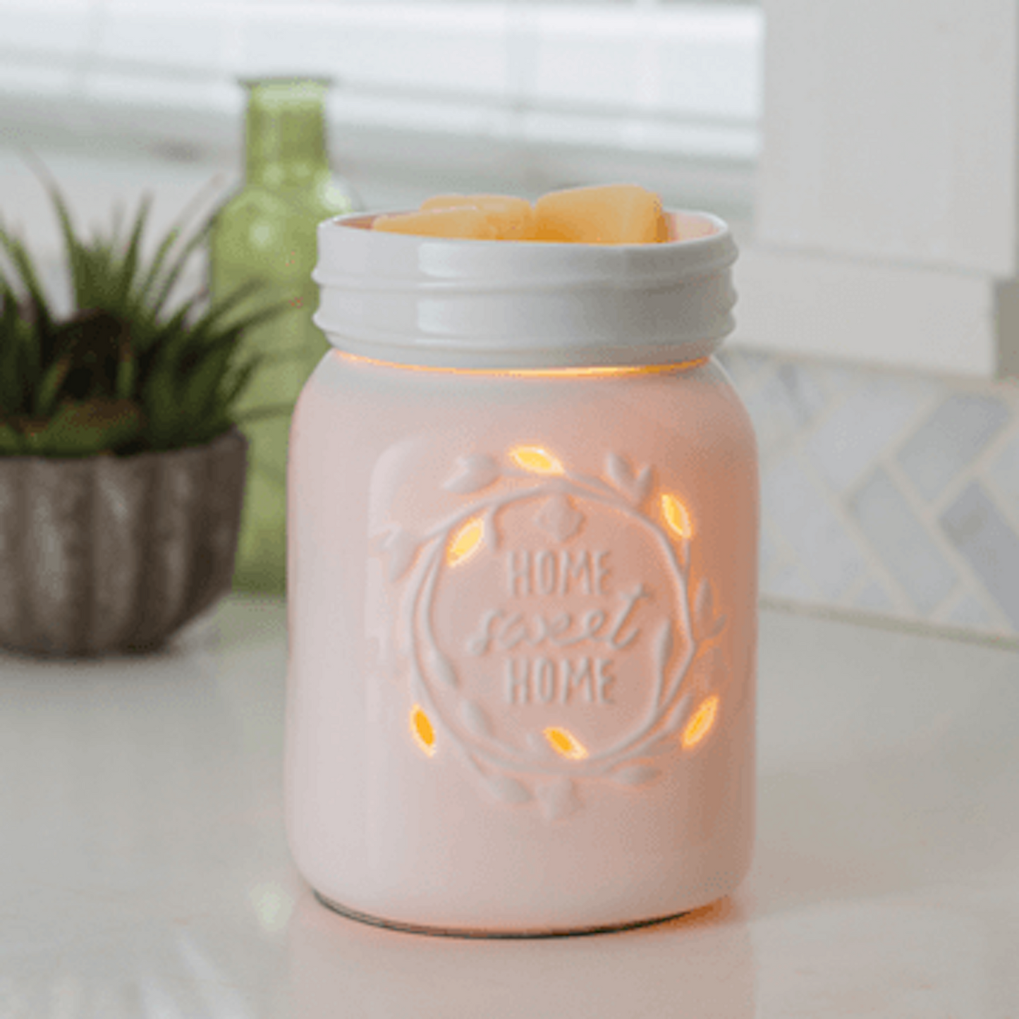 CERAMIC ILLUMINATION WAX WARMER - Sweet U Candles
