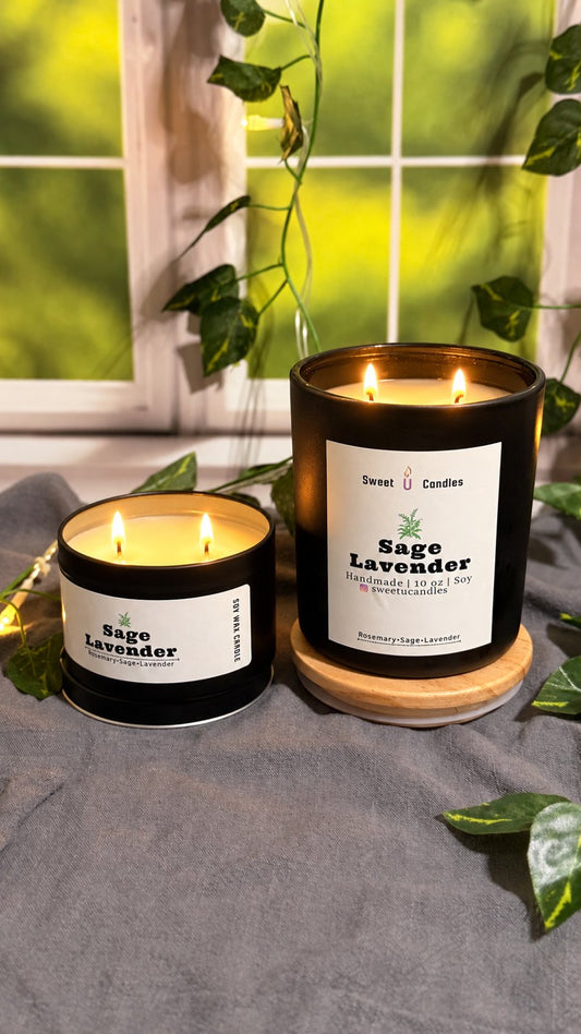 Sage & Lavender Sweet U Candles