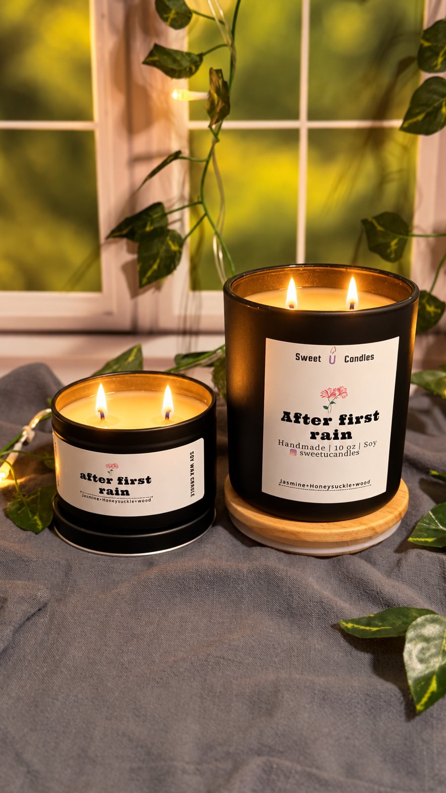 After First Rain Sweet U Candles