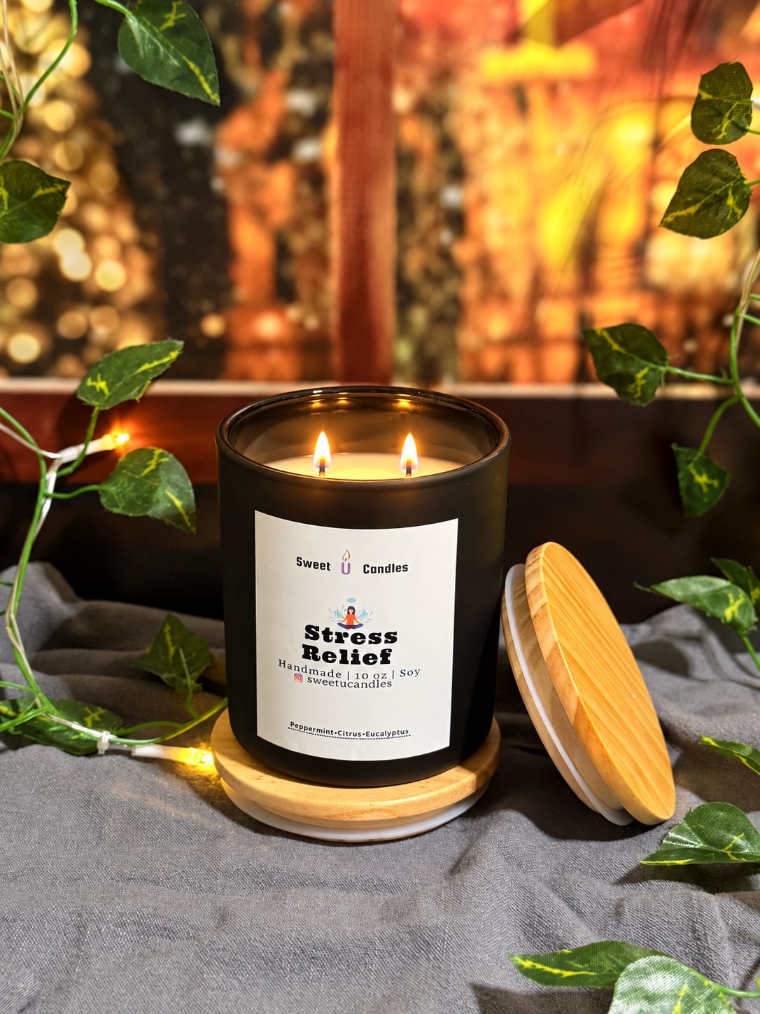 Stress Relief Sweet U Candles
