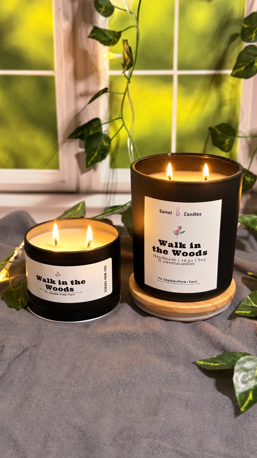 Walk in the Woods Sweet U Candles