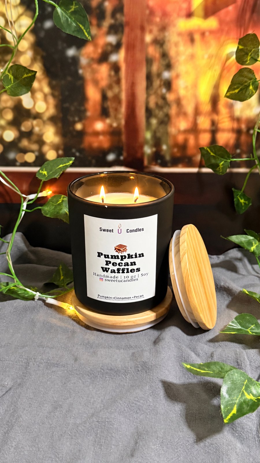 Pumpkin Pecan Waffles Sweet U Candles