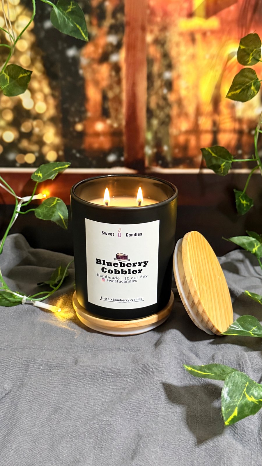 Blueberry Cobbler Sweet U Candles