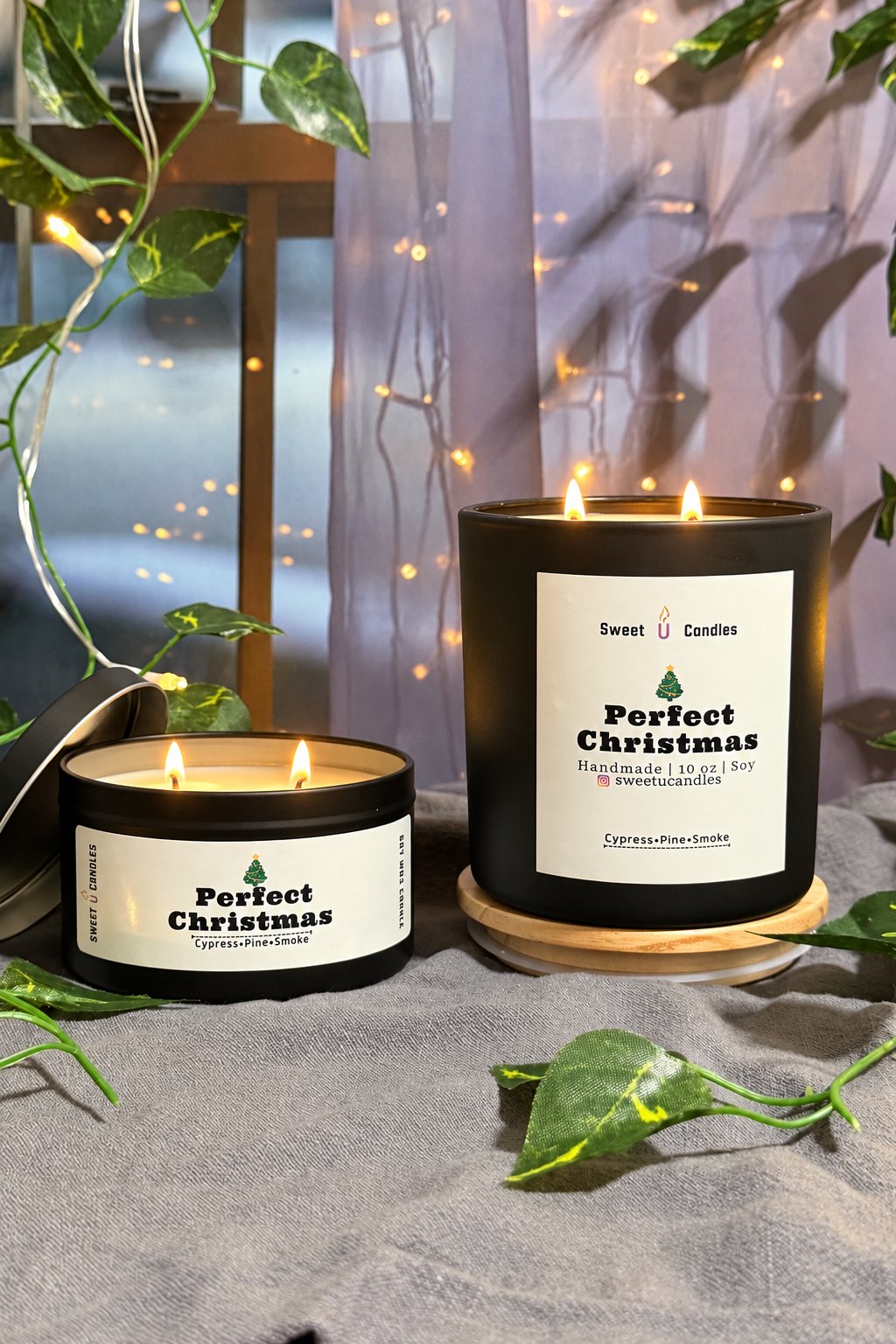 Perfect Christmas Sweet U Candles