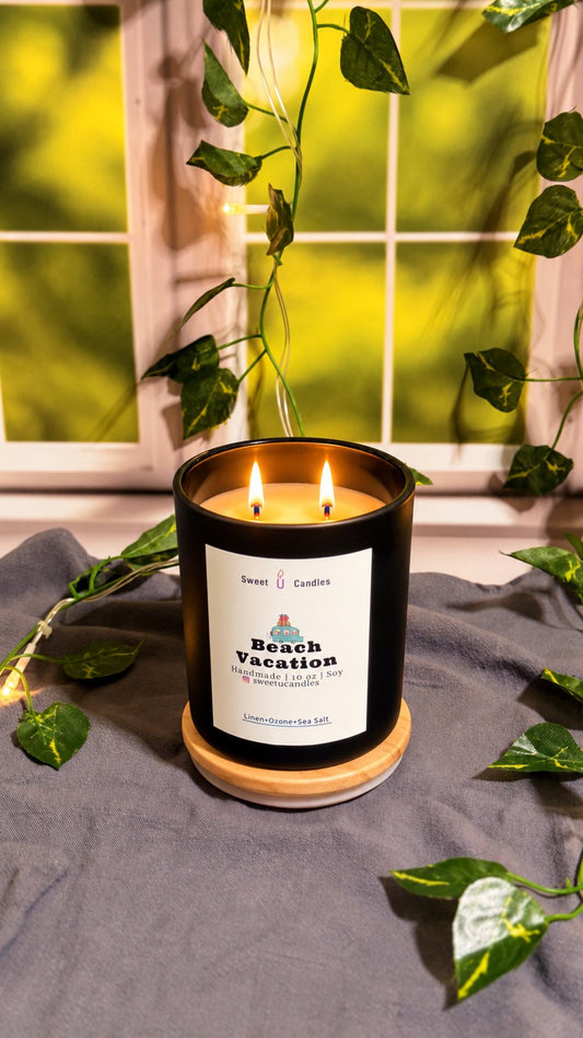 Beach Vacation Sweet U Candles