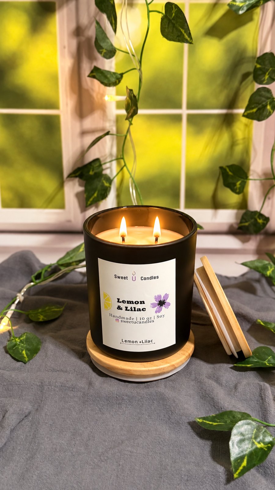 Lilac & Lemon Sweet U Candles