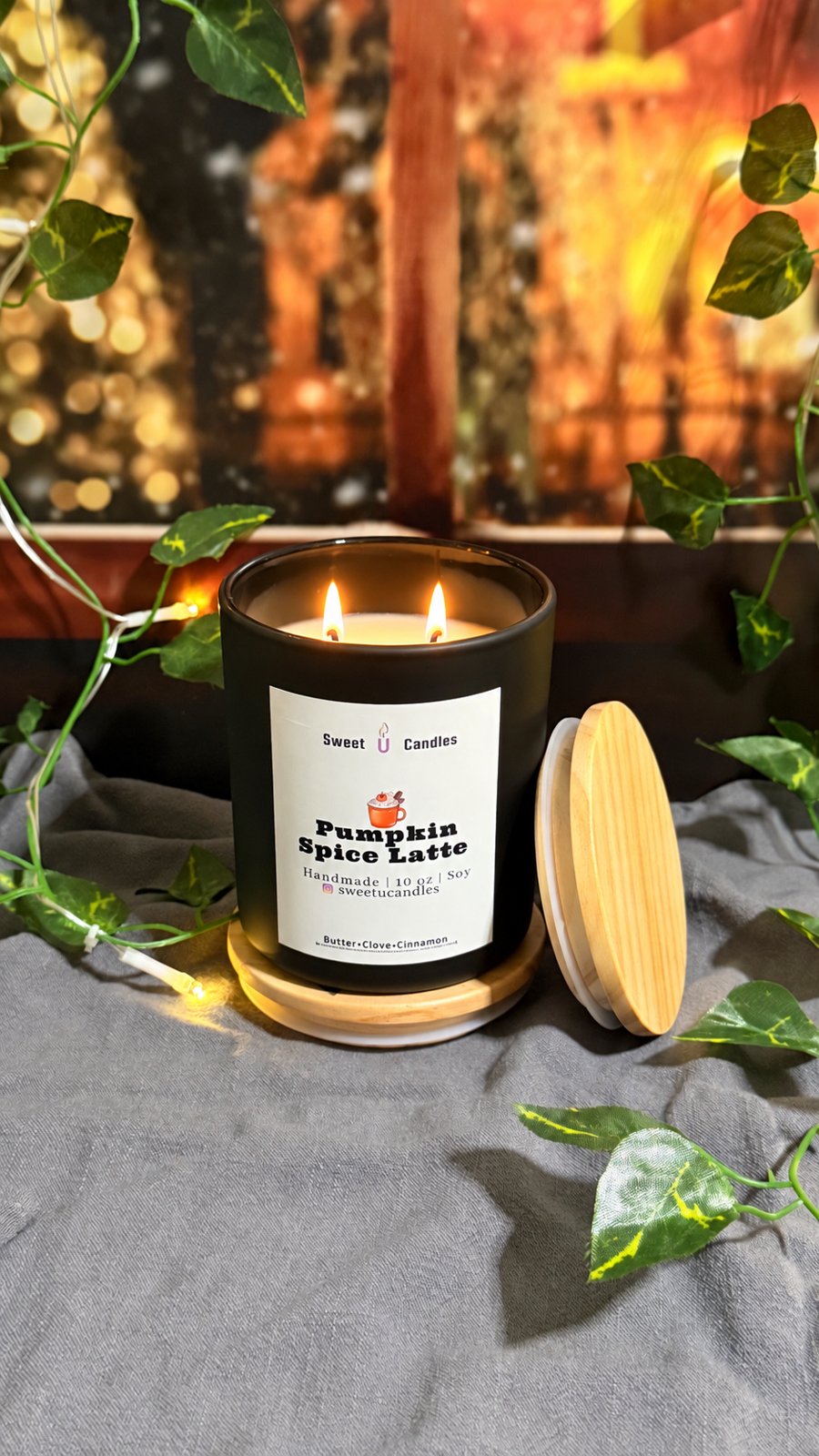 Pumpkin Spice Latte Sweet U Candles