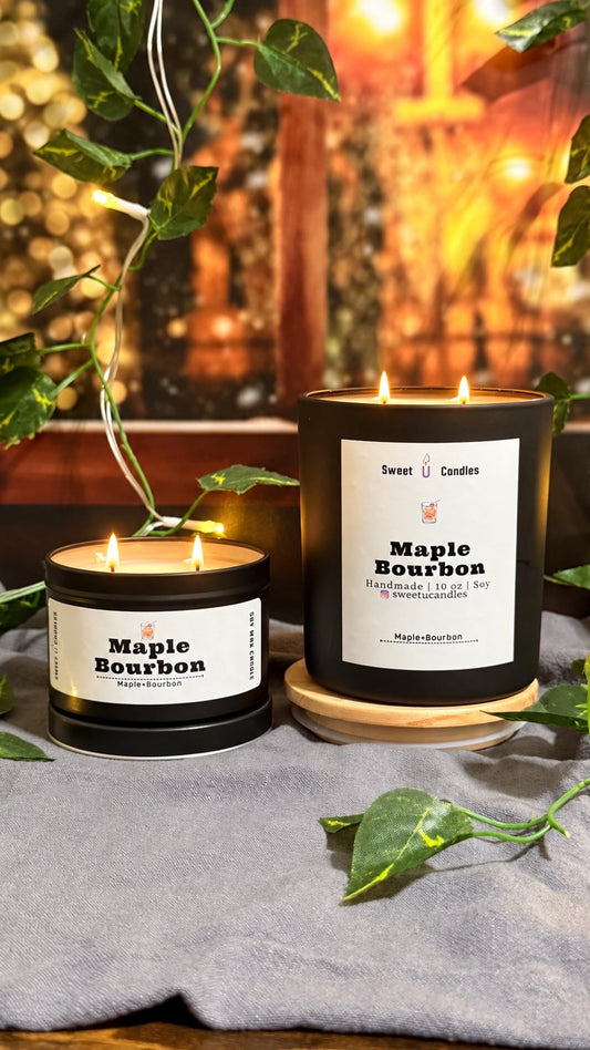 Maple Bourbon Sweet U Candles