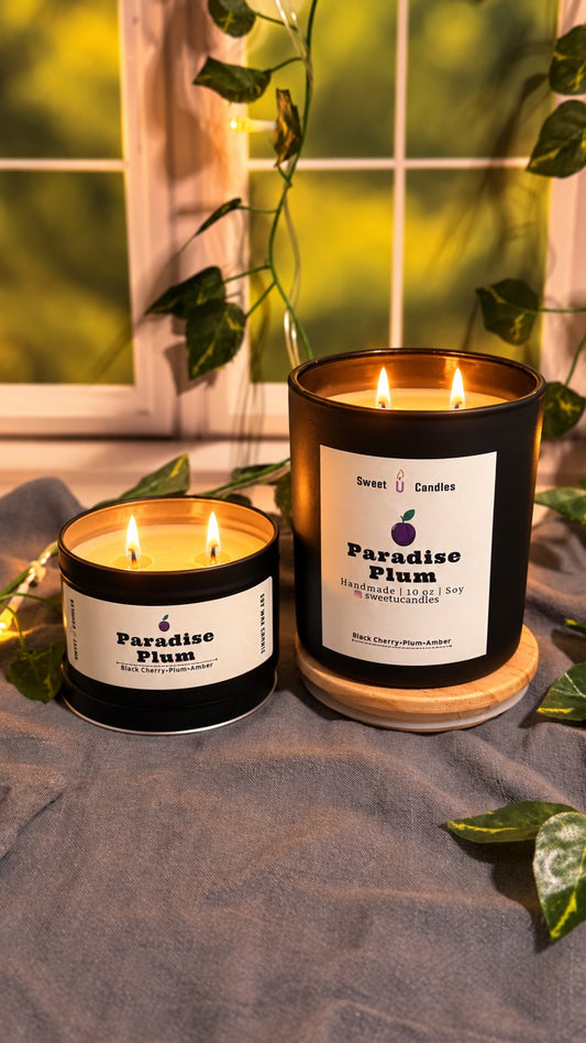 Paradise Plum Sweet U Candles