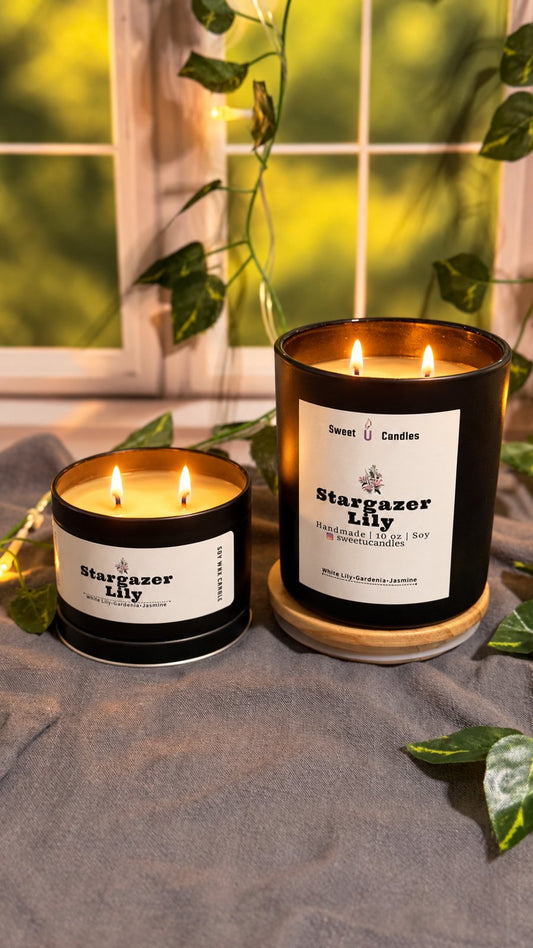 Stargazer Lily Sweet U Candles