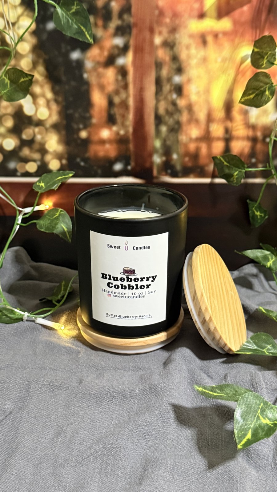 Blueberry Cobbler Sweet U Candles