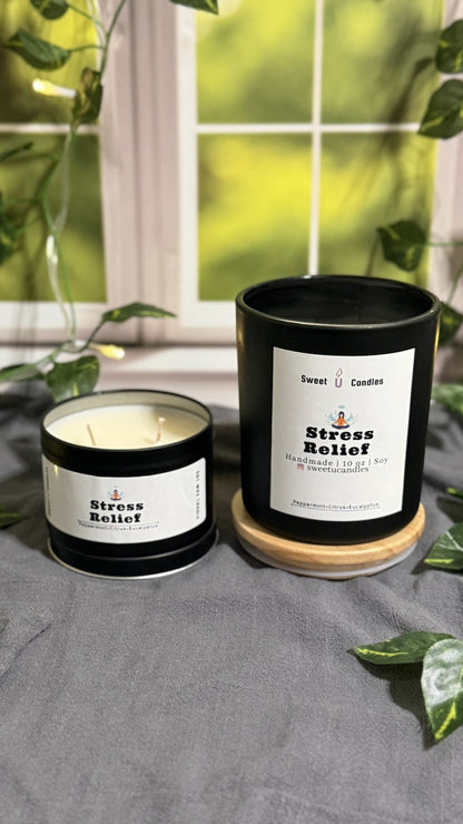 Stress Relief Sweet U Candles