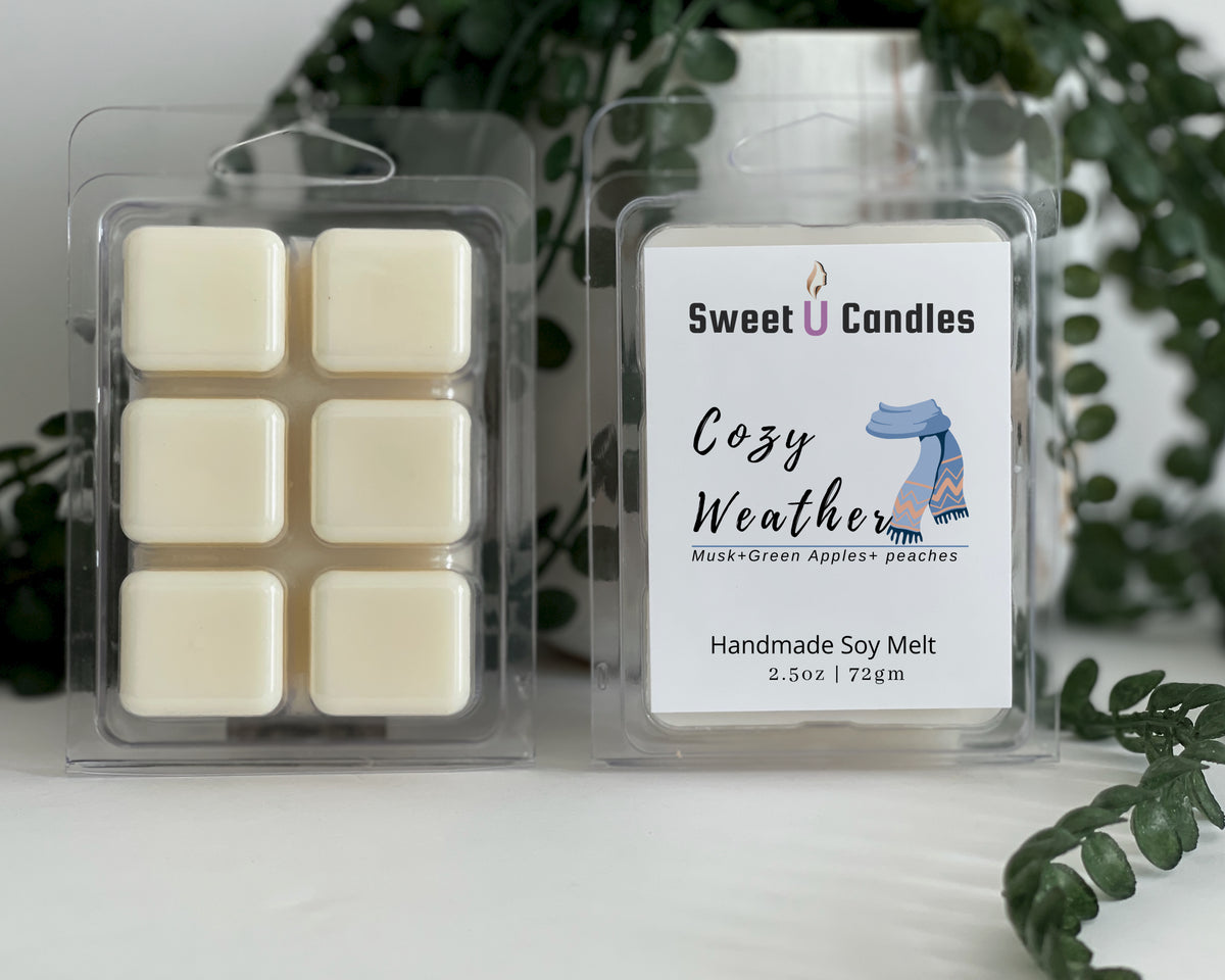 Stress Relief Soy Wax Melts - Sweet U Candles 
