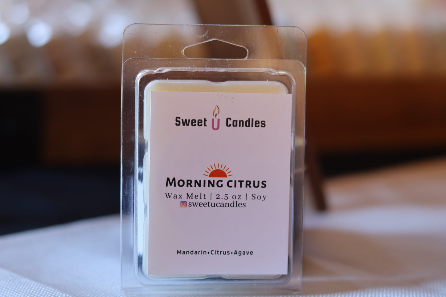 Beach Vacation Soy Wax Melts - Sweet U Candles 