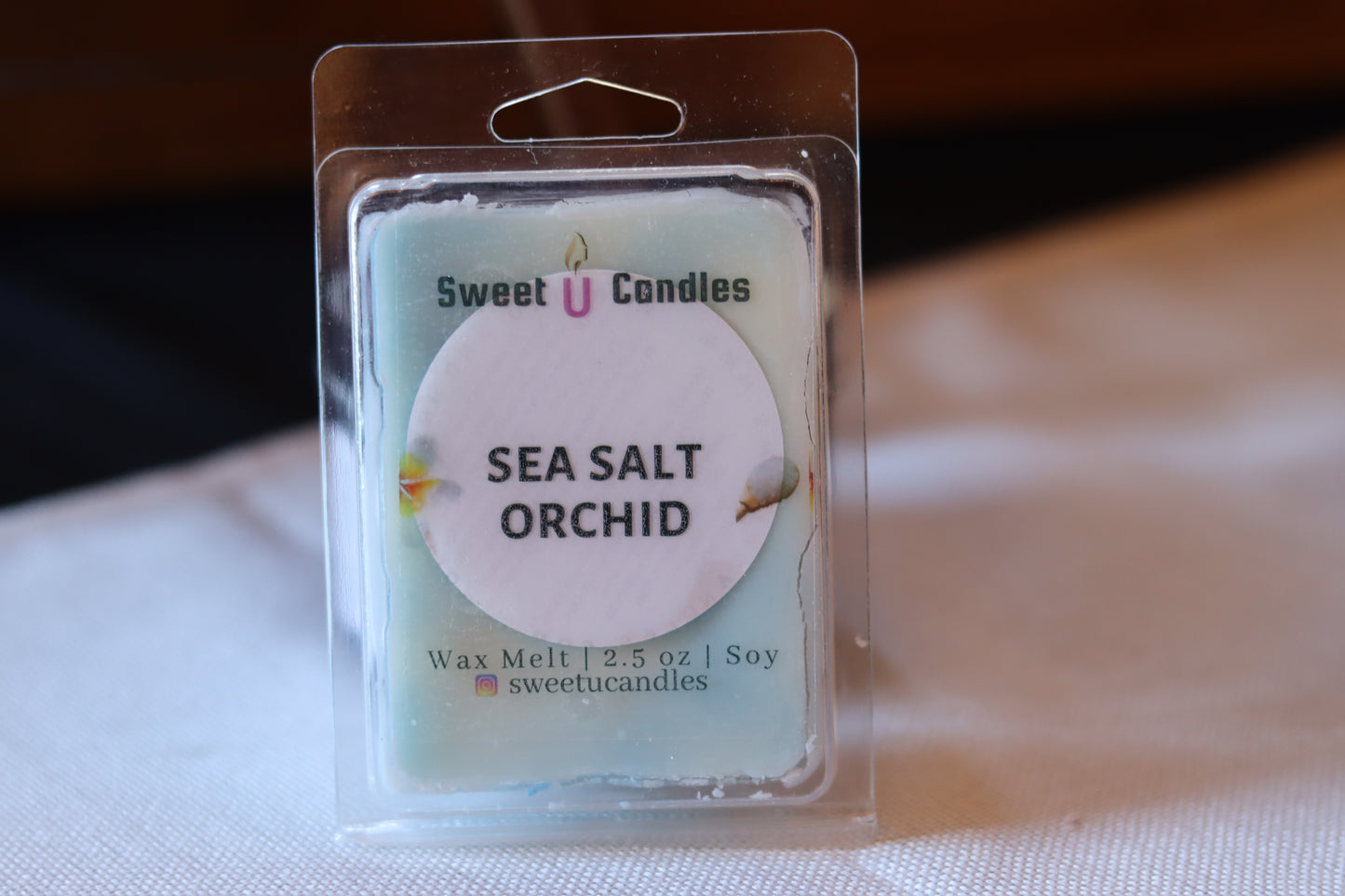 Sea Salt Orchid Soy Wax Melts - Sweet U Candles 