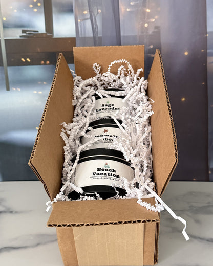 Sweet U trio gift box packaging