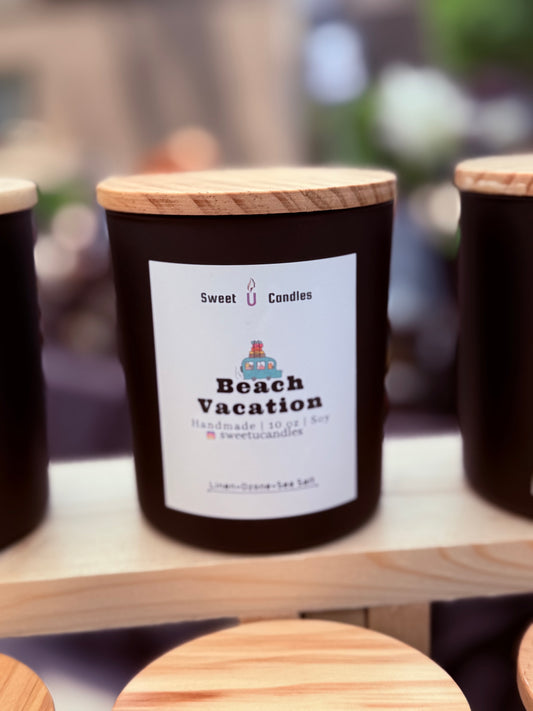 Beach Vacation 10 oz Soy Candle