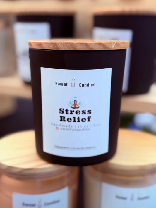 Stress Relief 10 oz Soy Candle