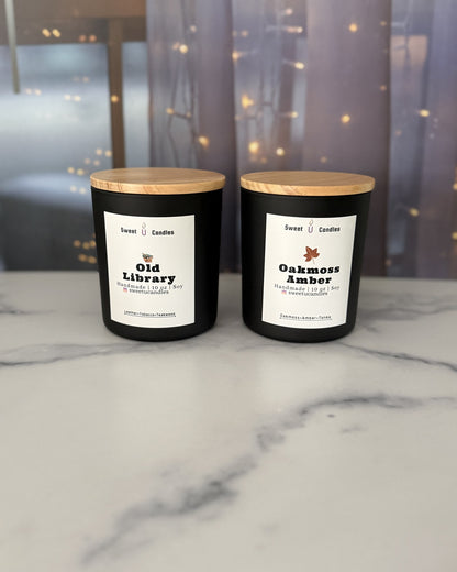 Sweet U Fathers Day masculine candle gift set