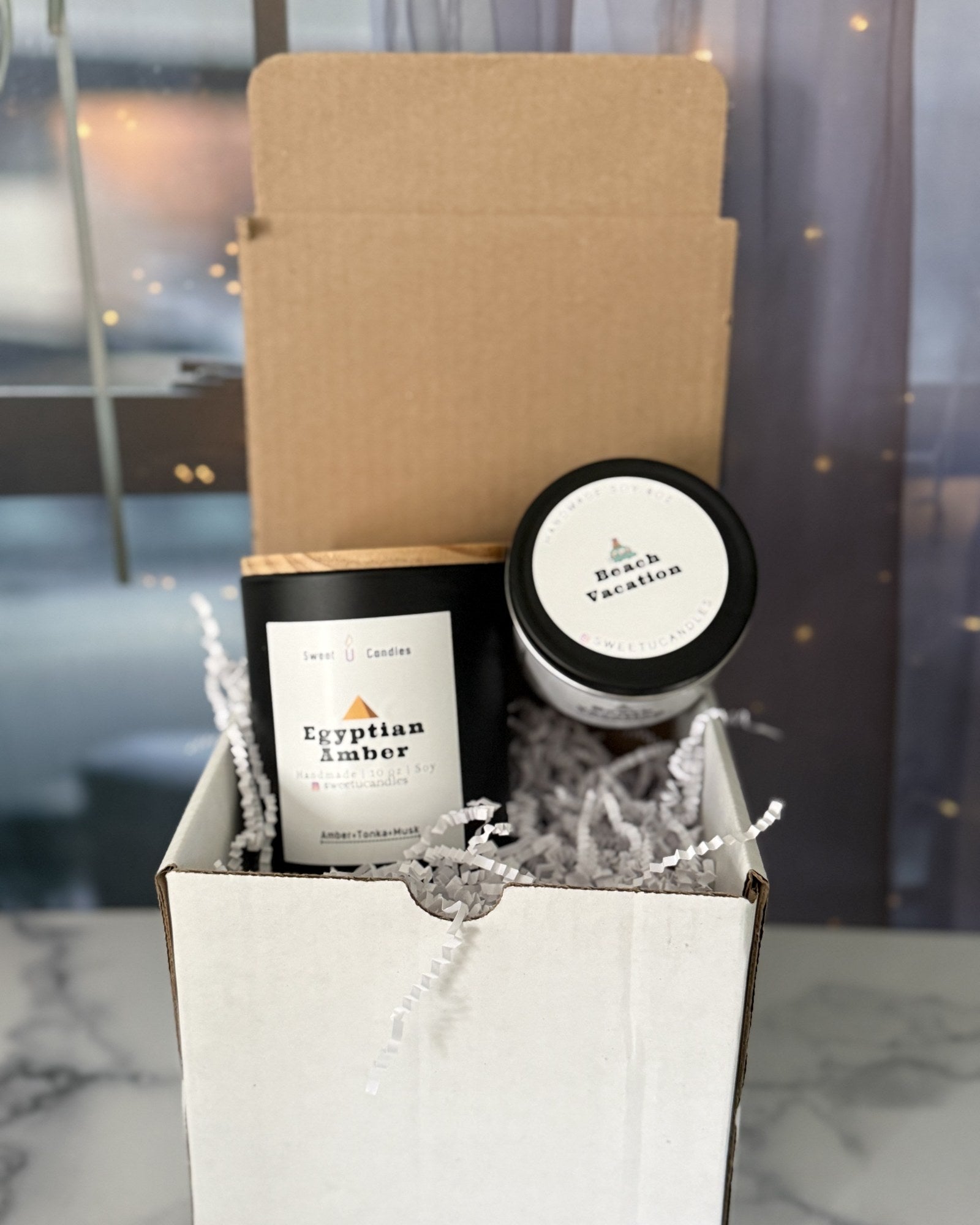 Sweet U mix duo candle gift box