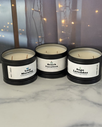 Sweet U 6oz candle trio