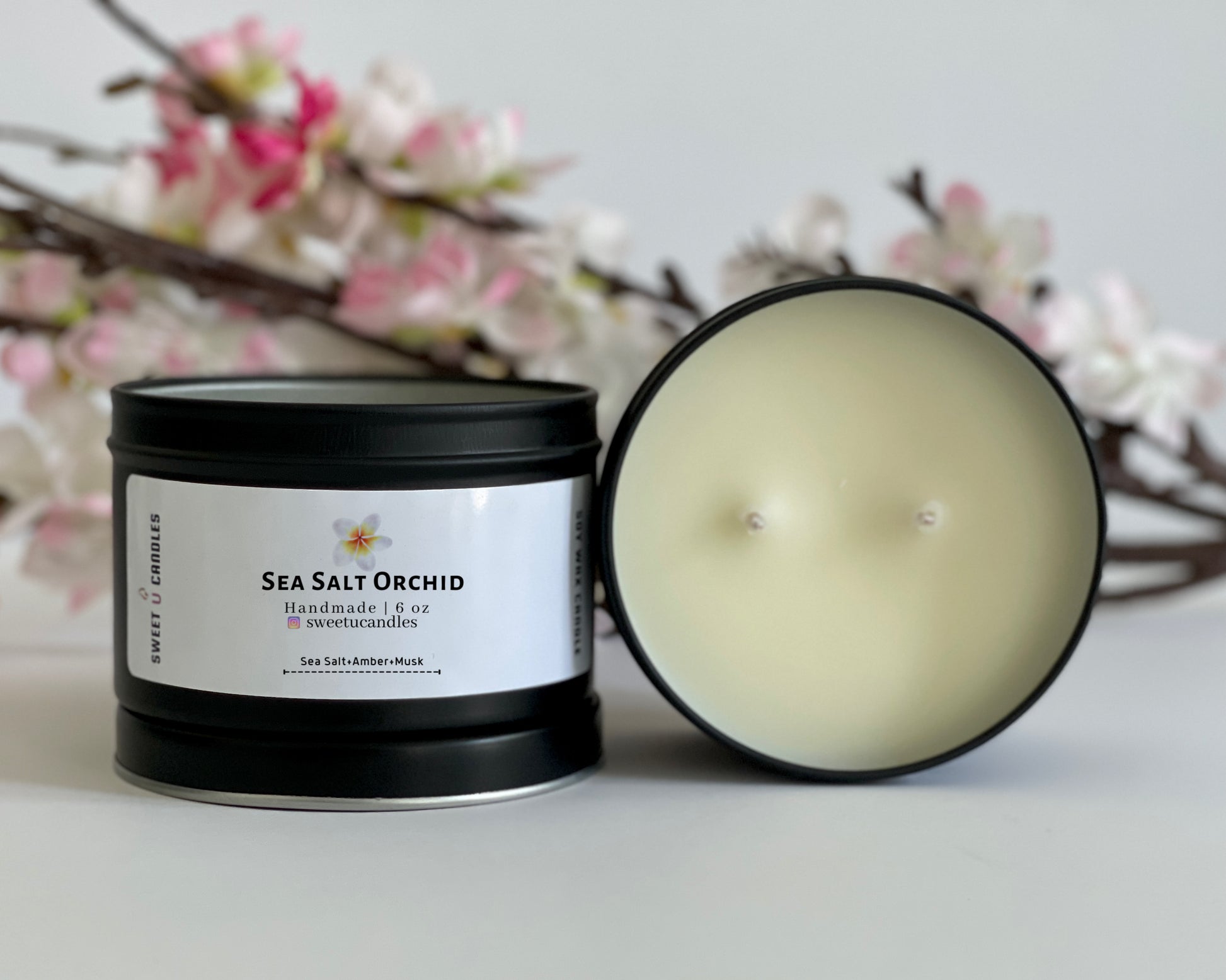 Sea Salt Orchid - Sweet U Candles 